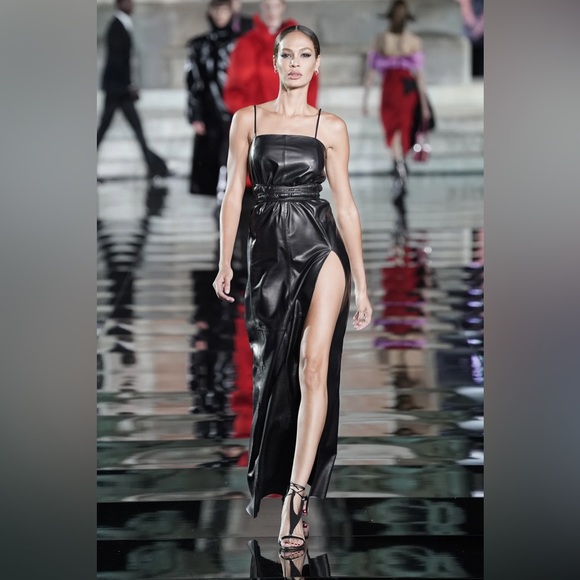 Salvatore Ferragamo Dresses & Skirts - RTW Salvatore Ferragamo leather evening gown It.38/XS